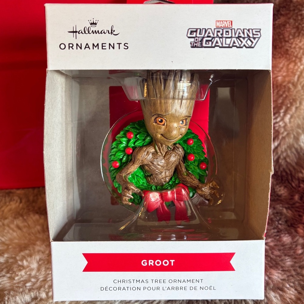 Hallmark Ornament Marvel Guardians of the Galaxy Groot Christmas Wreath